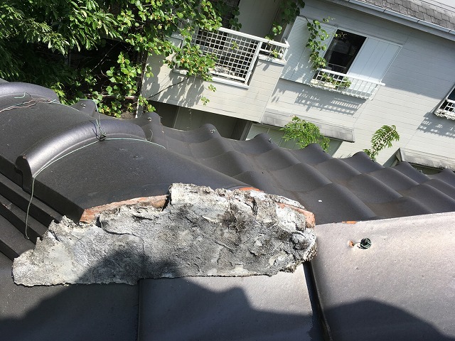 劣化した鬼巻き